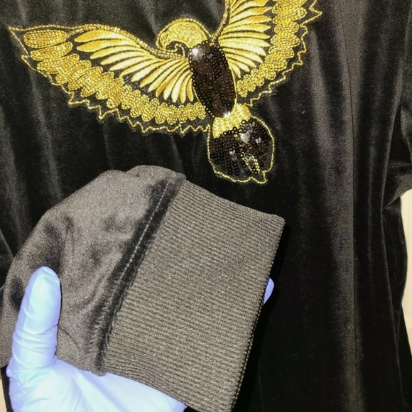 NWOT INC Men's Eagle Emblem Sweater - Picture 5 of 6